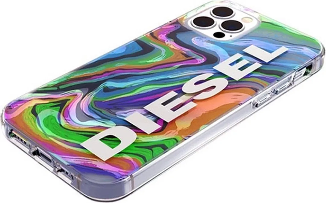 Diesel Digital Holographic iPhone 12/12 Pro Hoes - Multicolor - afbeelding 6 van 6