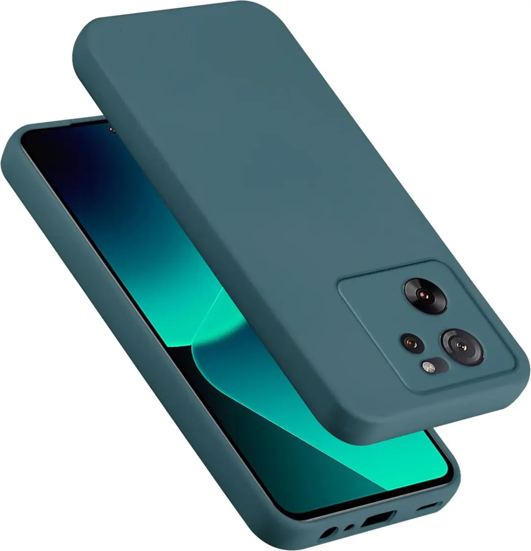 Cadorabo Hoesje geschikt voor Xiaomi 13T / 13T Pro in LIQUID GROEN