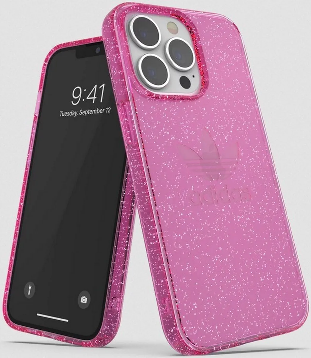 Adidas OR Clear Glitter Back Case