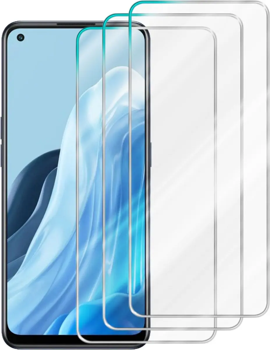 Cadorabo 3x Screenprotector geschikt voor OPPO Find X5 Lite