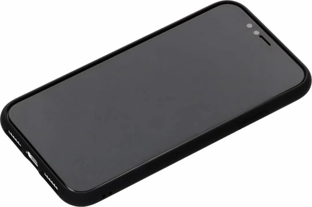 Adidas Moulded Case Strepen Beschermhoes iPhone XR - Wit/Zwart