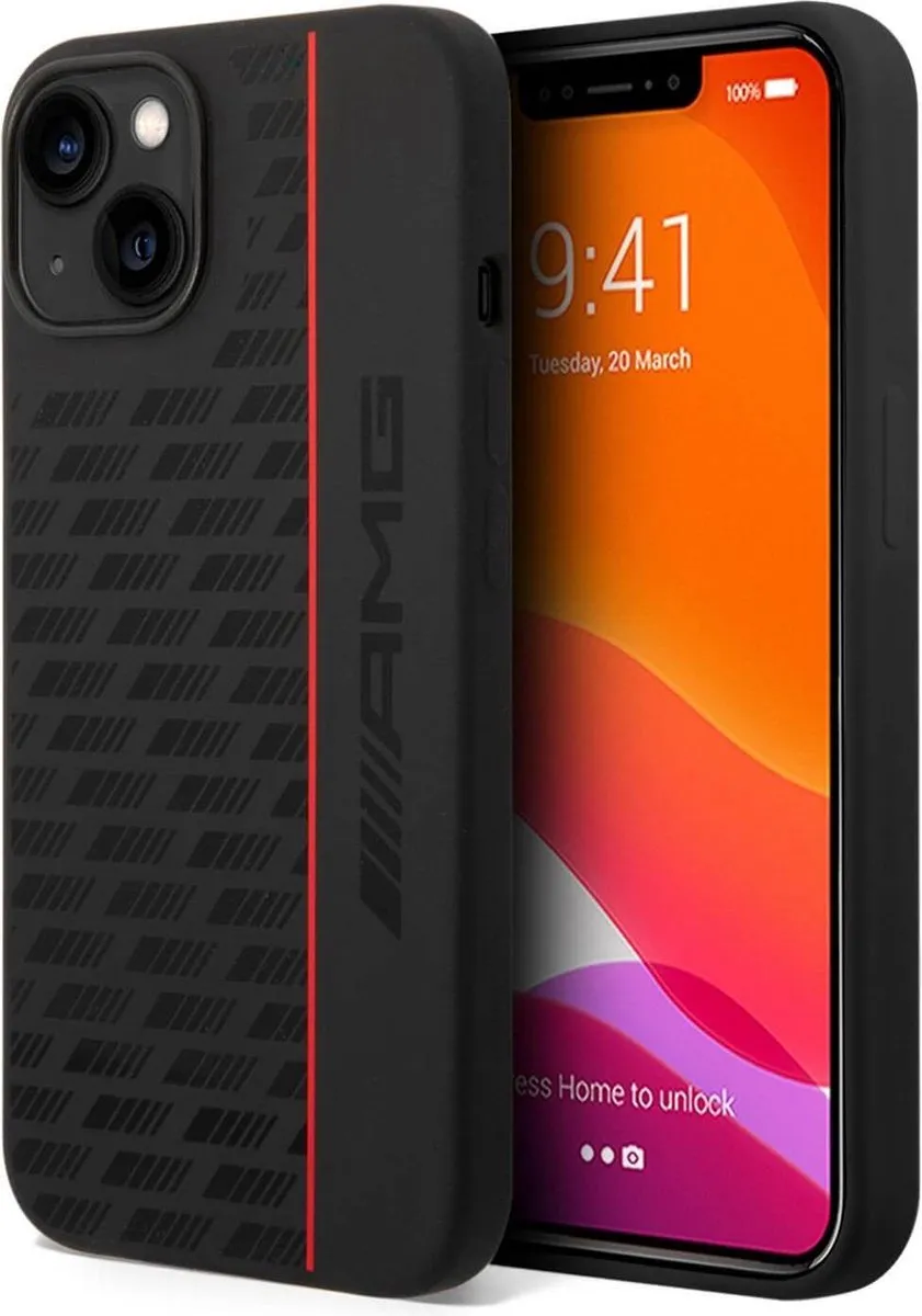 Mercedes-AMG Silicone Back Case voor iPhone 14 Plus