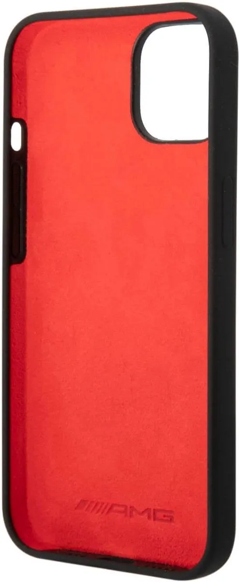 Mercedes-AMG Silicone Back Case voor iPhone 14 Plus - MHDCP14LSRBK - Zwart