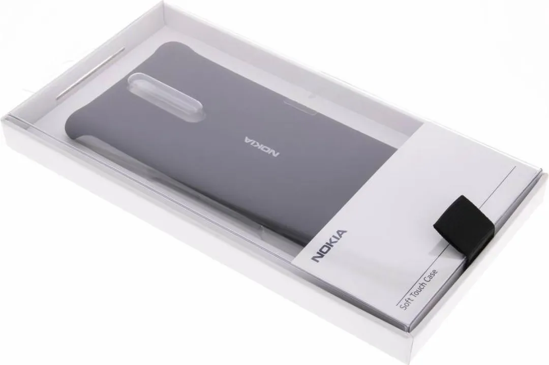 Nokia Soft Back Case N800949401 - Nokia 8 - Zwart