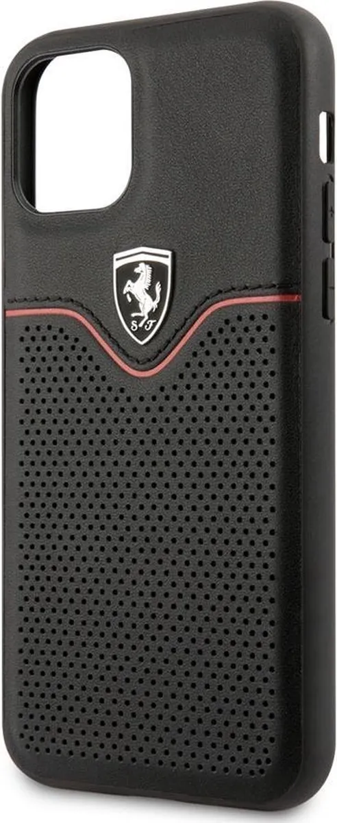 Ferrari iPhone 11 Pro Hoesje - Effen Zwart