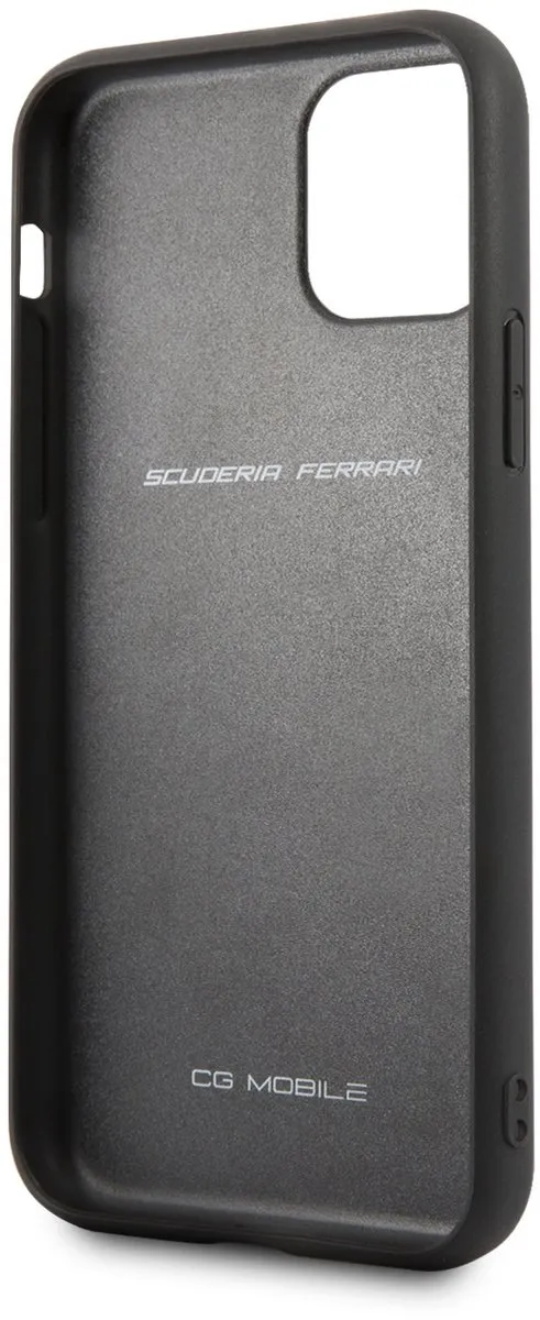Ferrari iPhone 11 Pro Hoesje - Effen Zwart