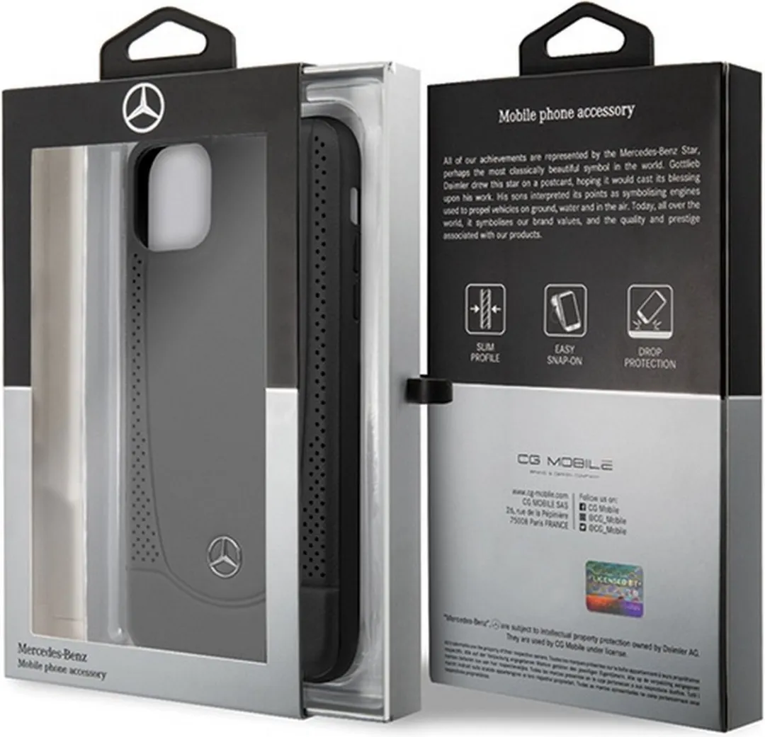 Mercedes-Benz New Urban Back Case iPhone 11 Pro Max - Zwart
