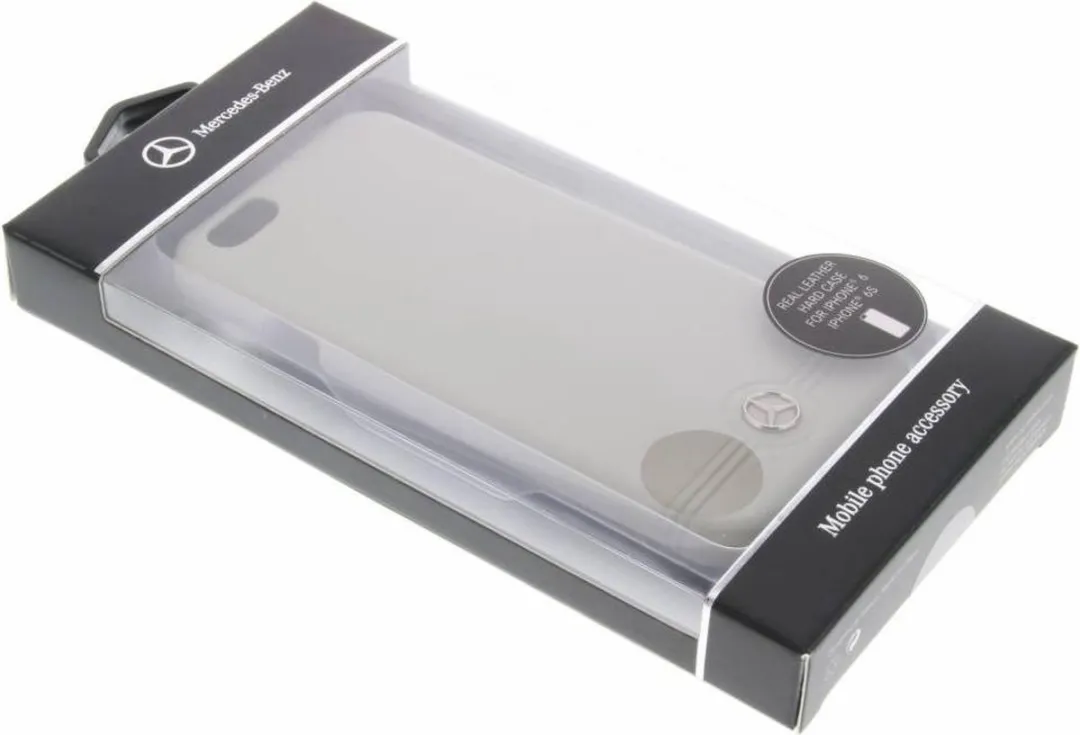 Mercedes-Benz Classic Hoesje iPhone 6/6S - Grijs - S209-1