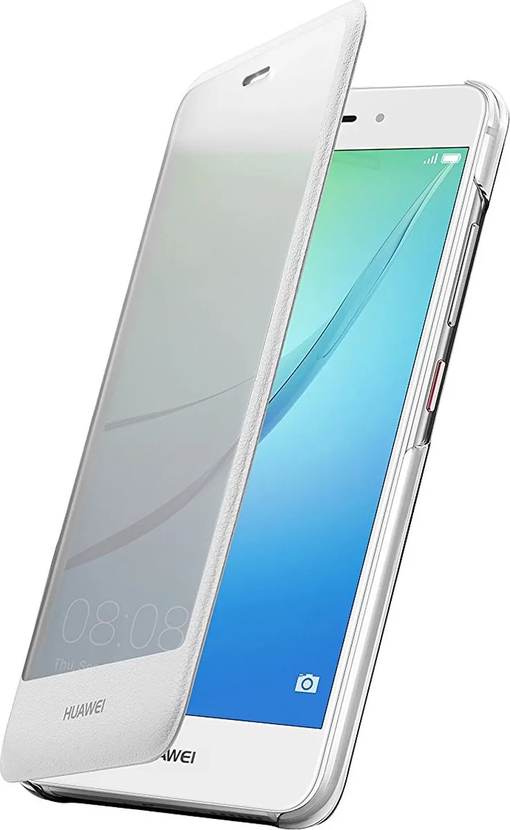 Huawei Nova Flipcover 51991768 - Wit