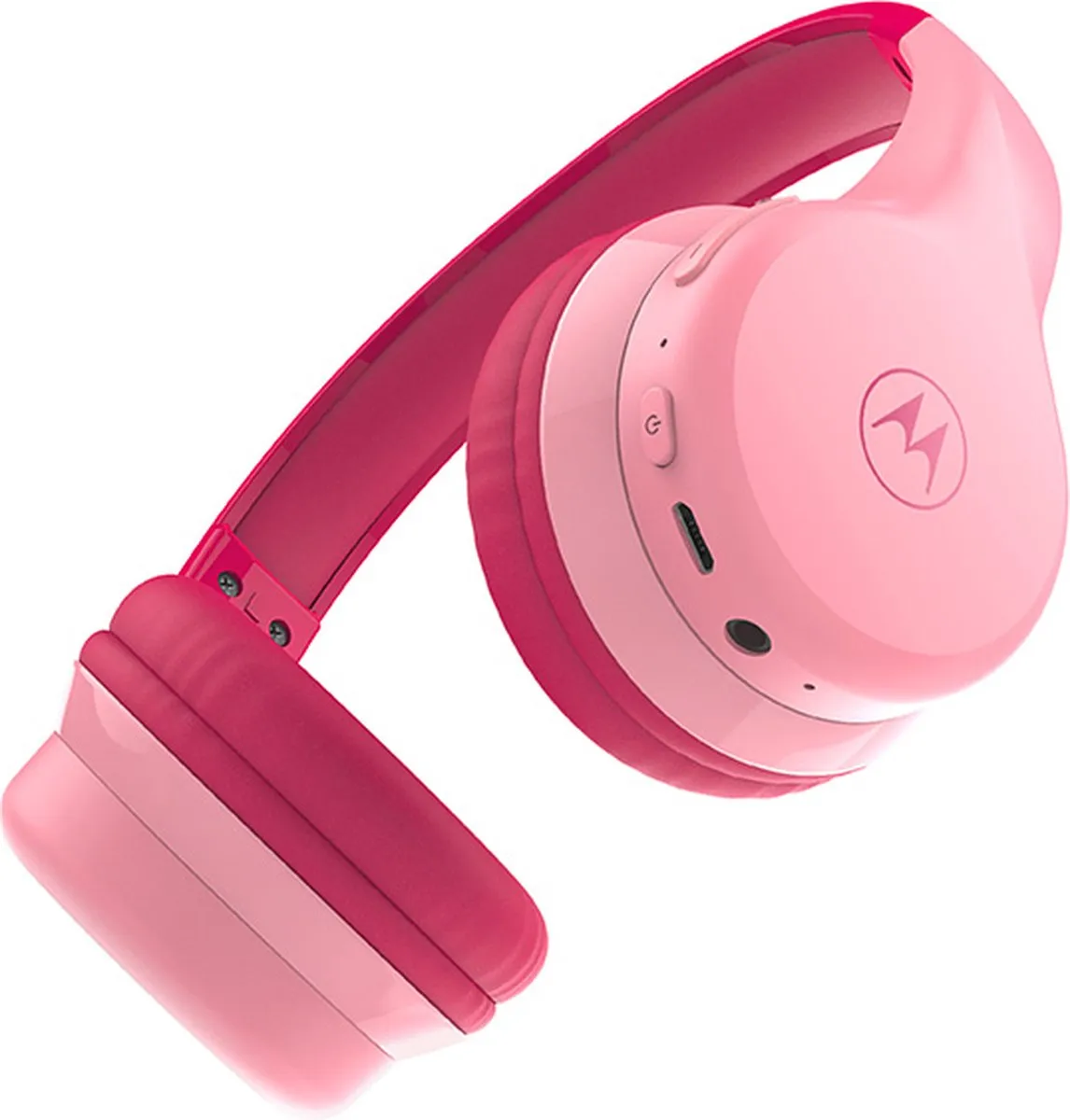 Motorola MOTO JR300 Kinderkoptelefoon - Roze - afbeelding 5 van 6