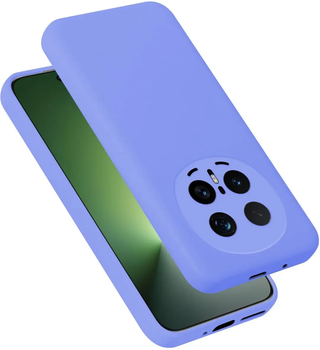 Cadorabo Hoesje geschikt voor Honor Magic 8 Pro Case in Liquid Lichte Paars Beschermhoes gemaakt van flexibel TPU silicone etui cover mobiele telefoonhoesje