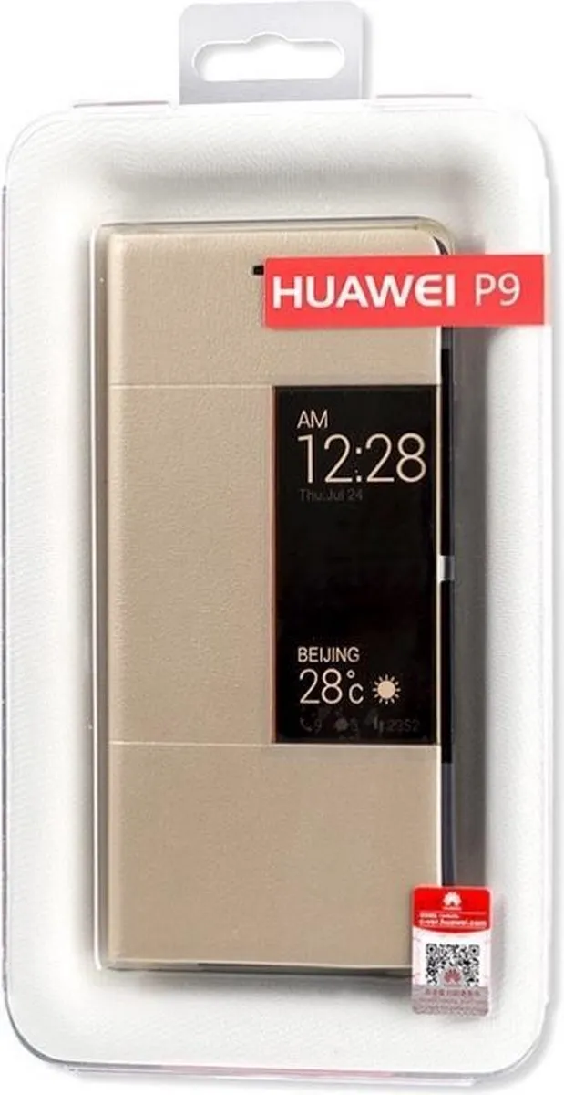 Huawei View Flip Cover P9 - Goud - 3767697