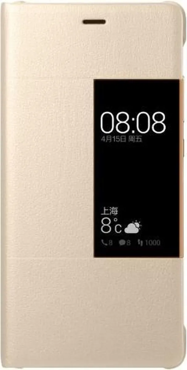 Huawei View Flip Cover P9 - Goud - 3767697