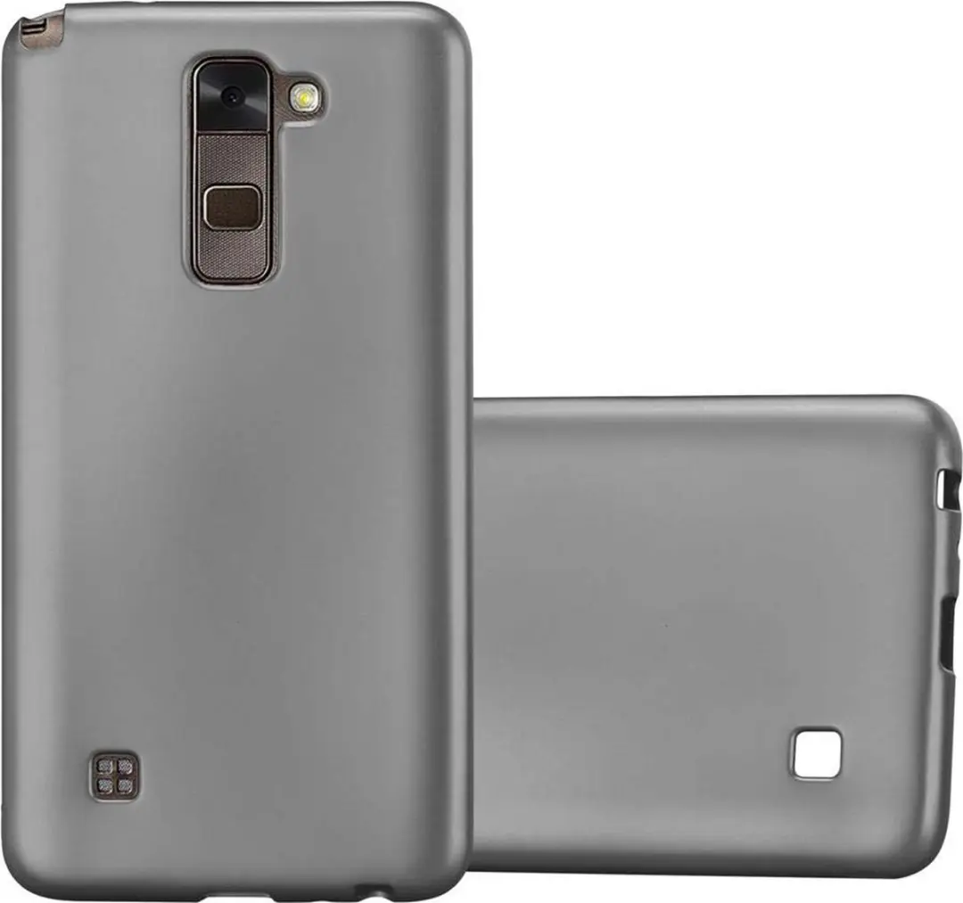 Cadorabo Hoesje geschikt voor LG STYLUS 2 in METALLIC GRIJS