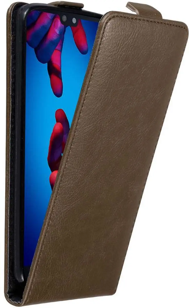 Cadorabo Hoesje geschikt voor Huawei P20 in KOFFIE BRUIN