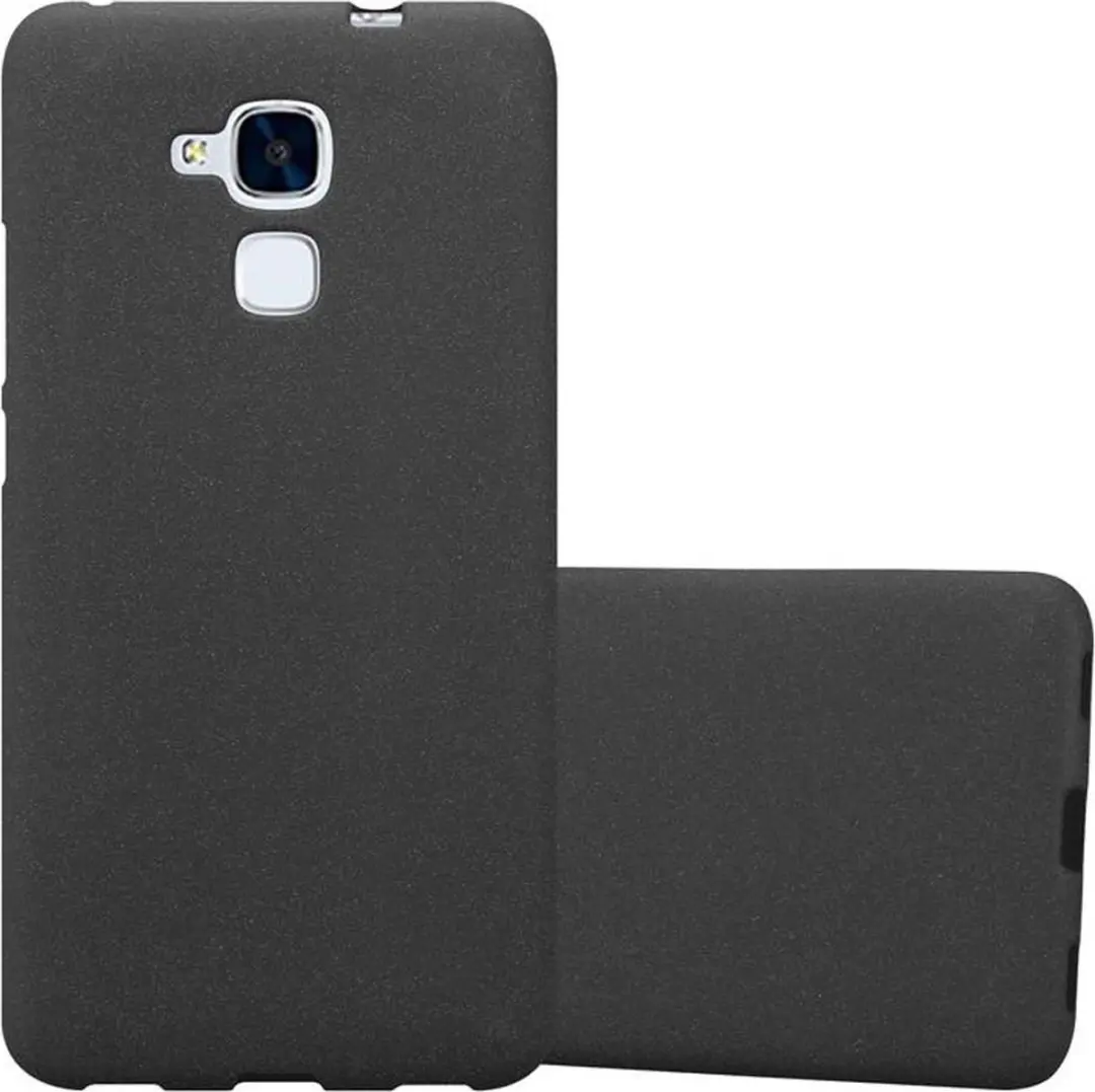 Cadorabo Hoesje geschikt voor Honor 5C in FROST ZWART