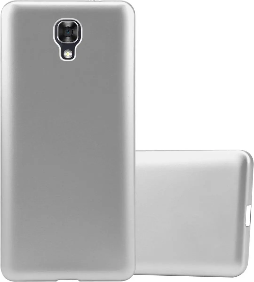 Cadorabo Hoesje geschikt voor LG X SCREEN in METALLIC ZILVER