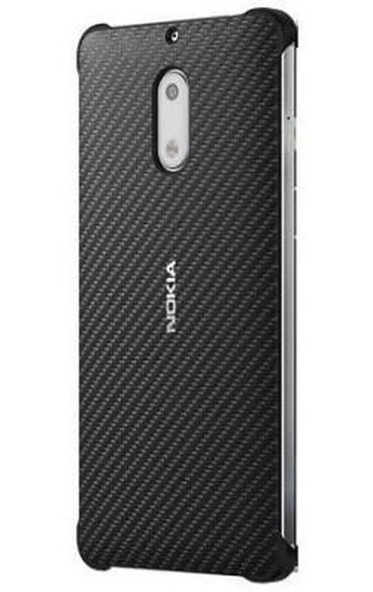 Nokia Carbon Fiber Back Case - Zwart - N6900405501 - afbeelding 2 van 6
