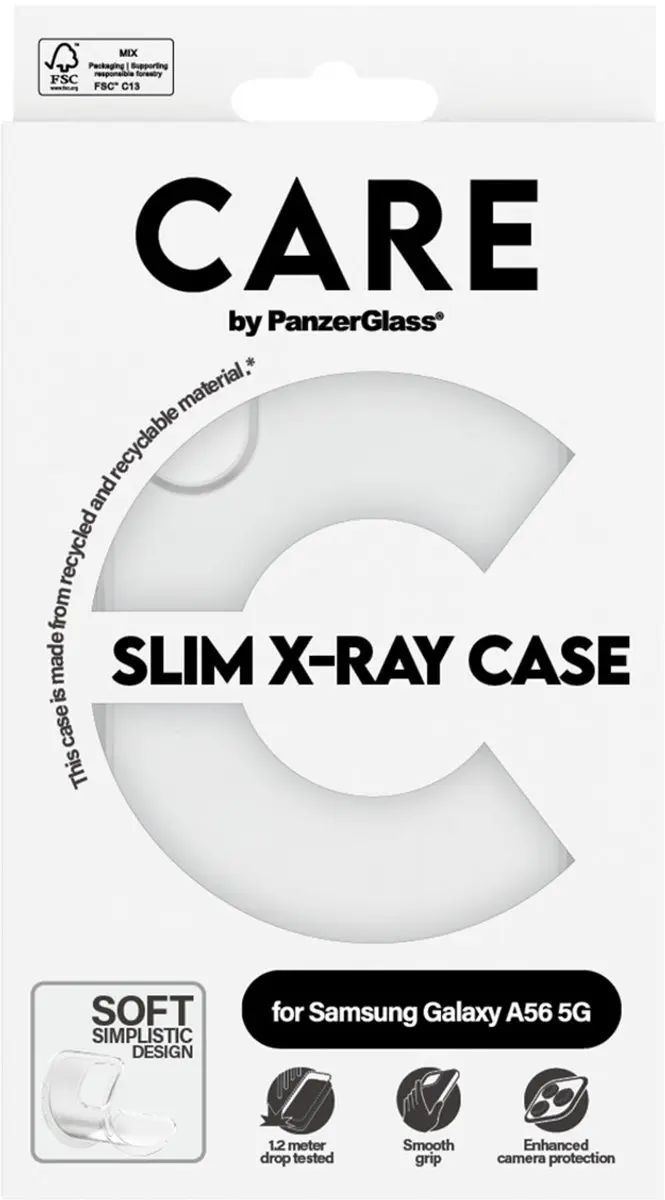PanzerGlass CARE Fashionable Hoesje Galaxy A56 - Transparant - afbeelding 5 van 6