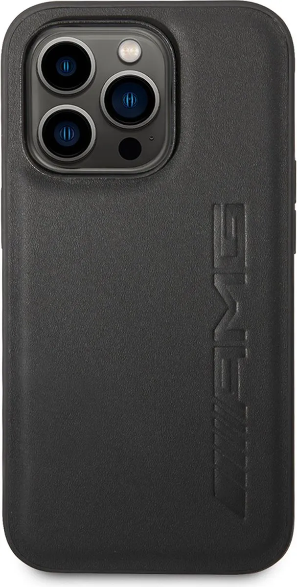 Mercedes-Benz iPhone 14 Pro Hoesje - Effen Zwart