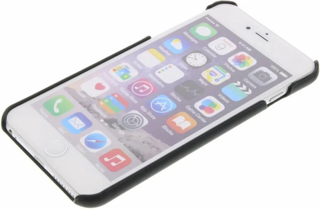 Mercedes-Benz Pure Line Card Slot Back Case - iPhone 6/6S Plus 2 Stuks - Zwart