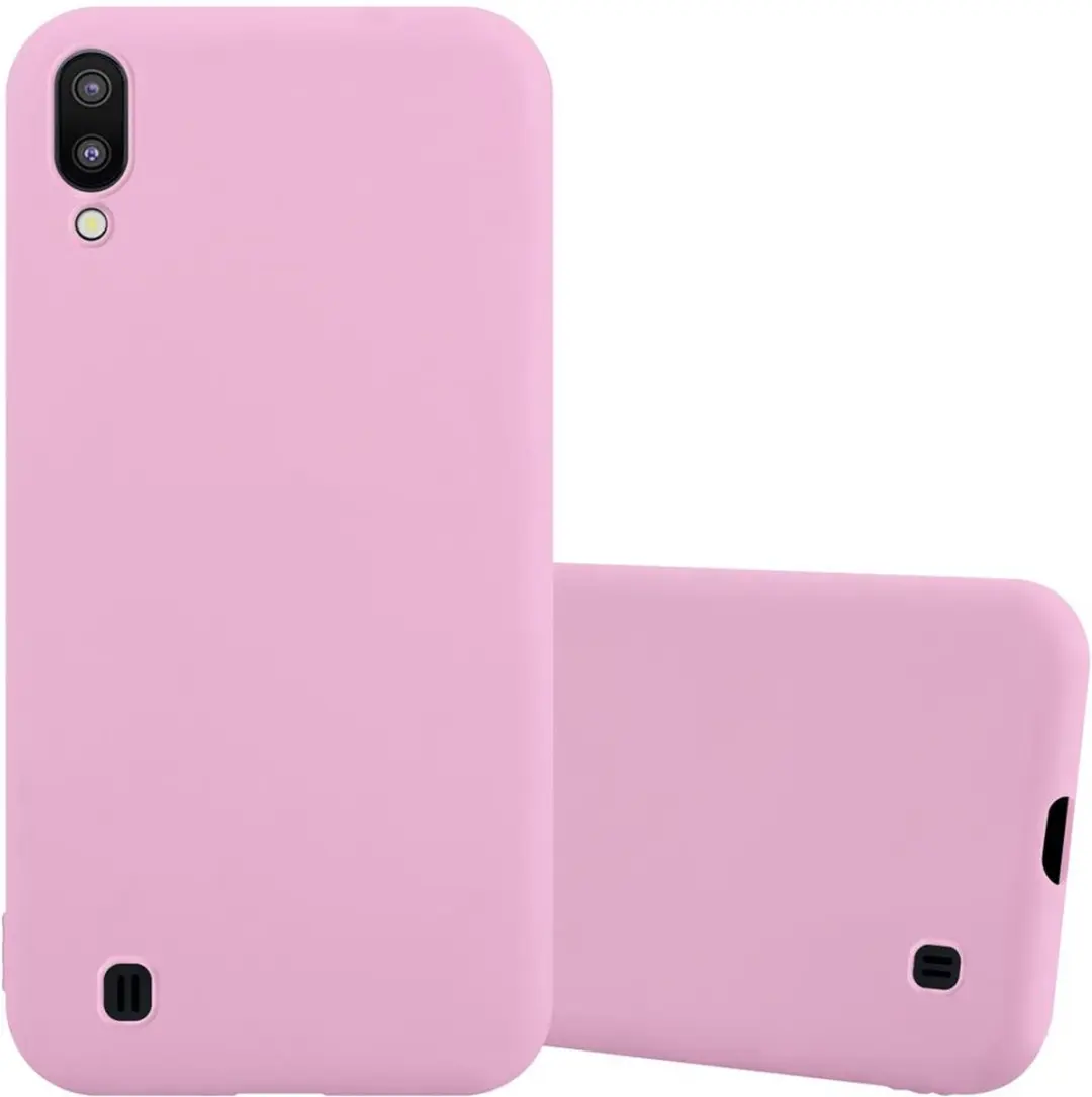 Cadorabo Hoesje geschikt voor Samsung Galaxy A10 / M10 in CANDY ROZE