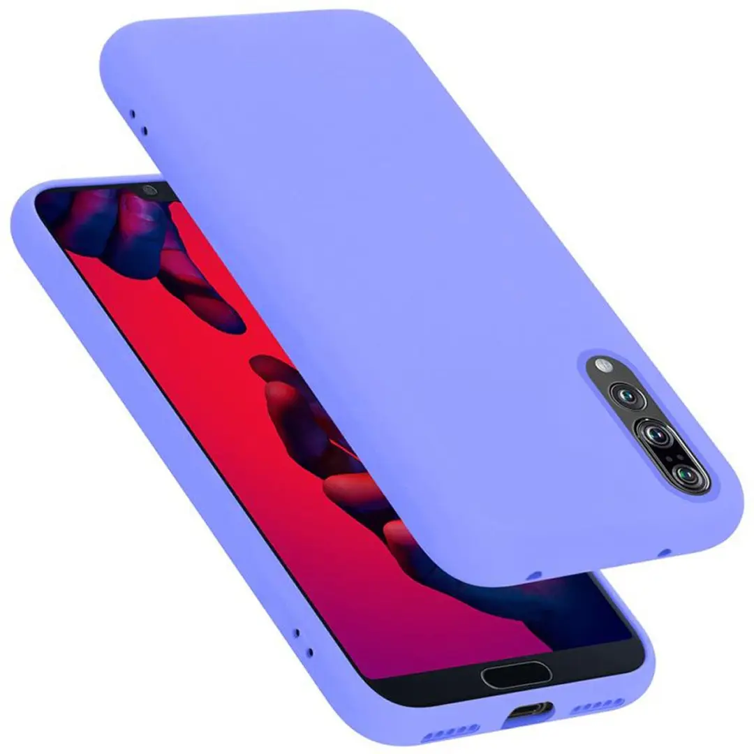 Cadorabo Hoesje geschikt voor Huawei P20 PRO / P20 PLUS in LIQUID LICHT PAARS