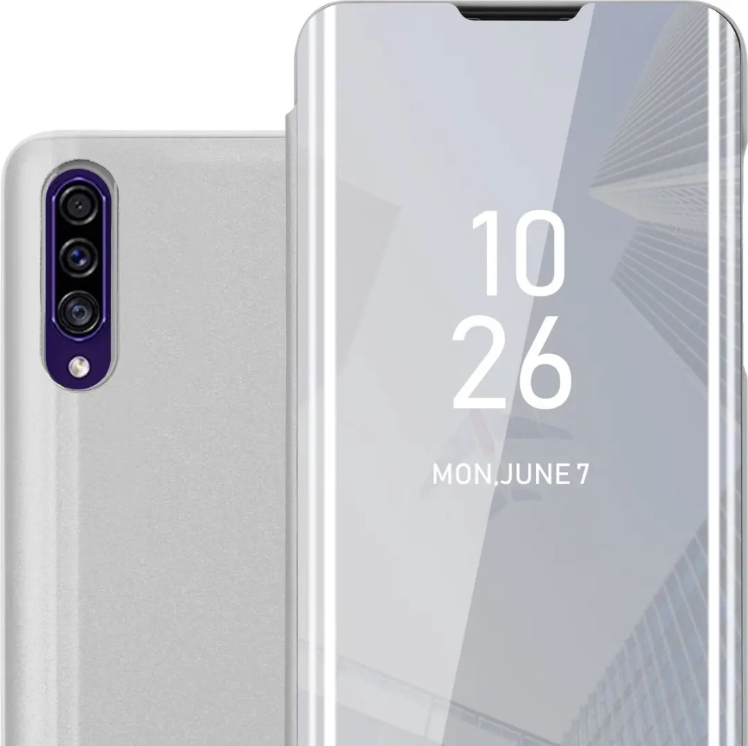 Cadorabo Hoesje geschikt voor Samsung Galaxy A50 4G / A50s / A30s in AGAAT ZILVE