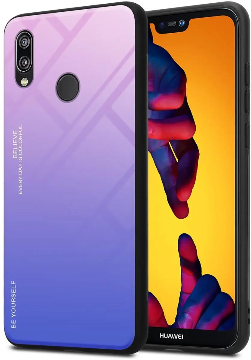Cadorabo Hoesje geschikt voor Huawei P20 LITE 2018 / NOVA 3E in ROZE