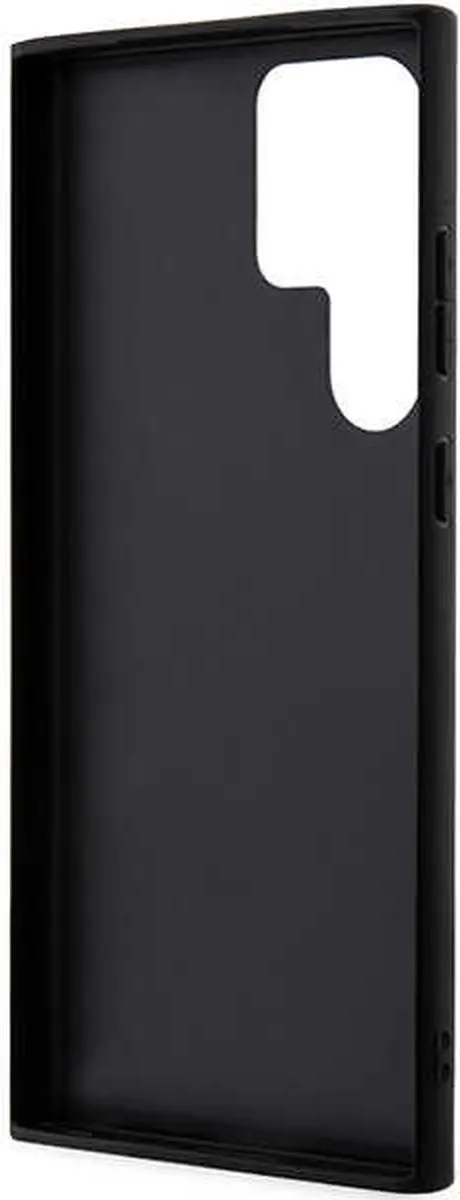 Ferrari Carbon Achterkant Hoesje - Samsung Galaxy S23 Ultra - Zwart