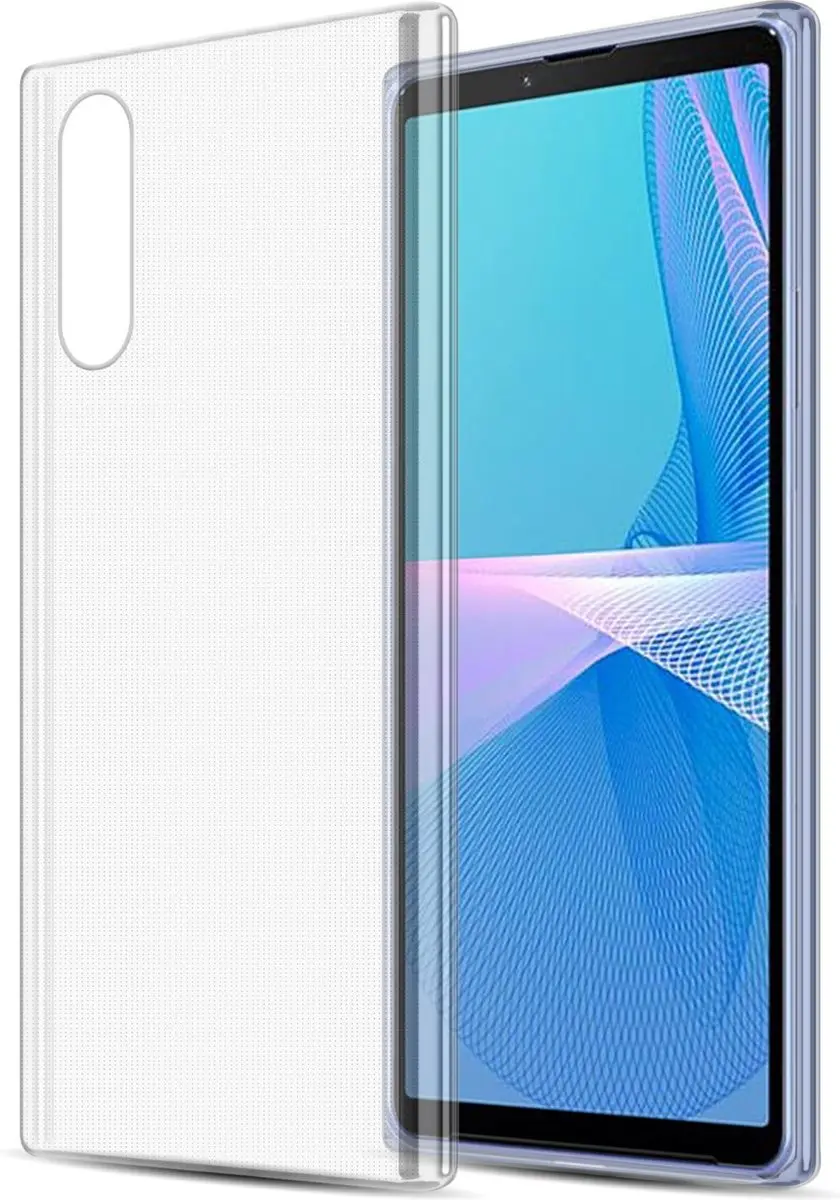 Cadorabo Hoesje geschikt voor Sony Xperia 10 III in VOLLEDIG TRANSPARANT