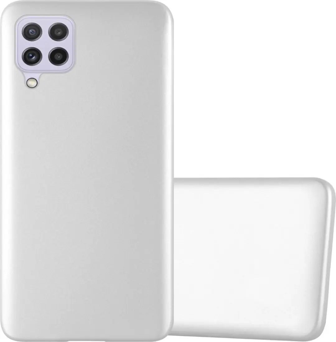 Cadorabo Hoesje geschikt voor Samsung Galaxy A22 4G / M22 / M32 4G in METALLIC Z
