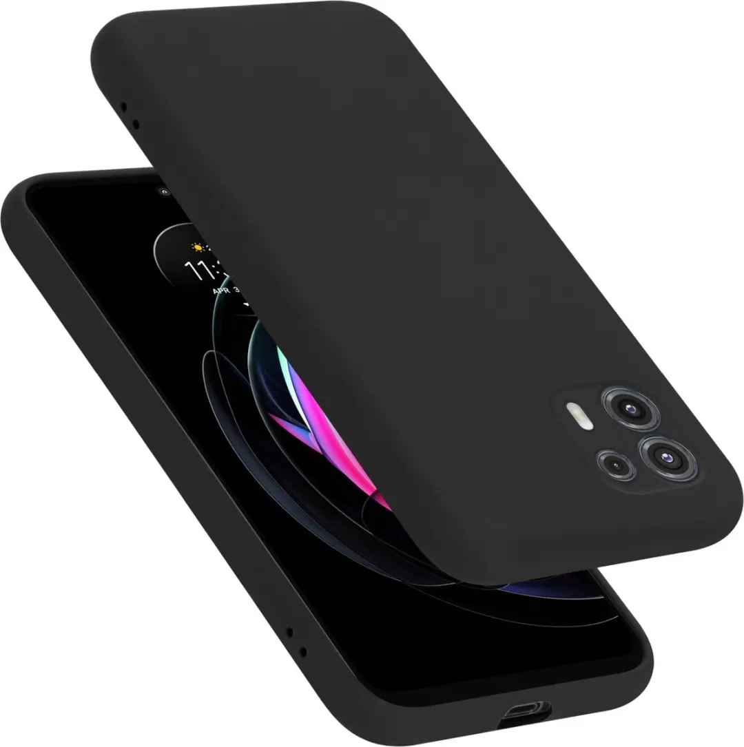 Cadorabo Hoesje geschikt voor Motorola EDGE 20 LITE / FUSION in LIQUID ZWART