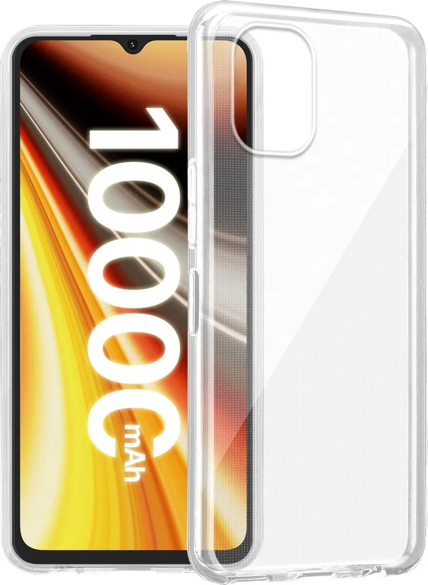 Cadorabo Hoesje geschikt voor Umidigi Power 7 MAX in VOLLEDIG TRANSPARANT