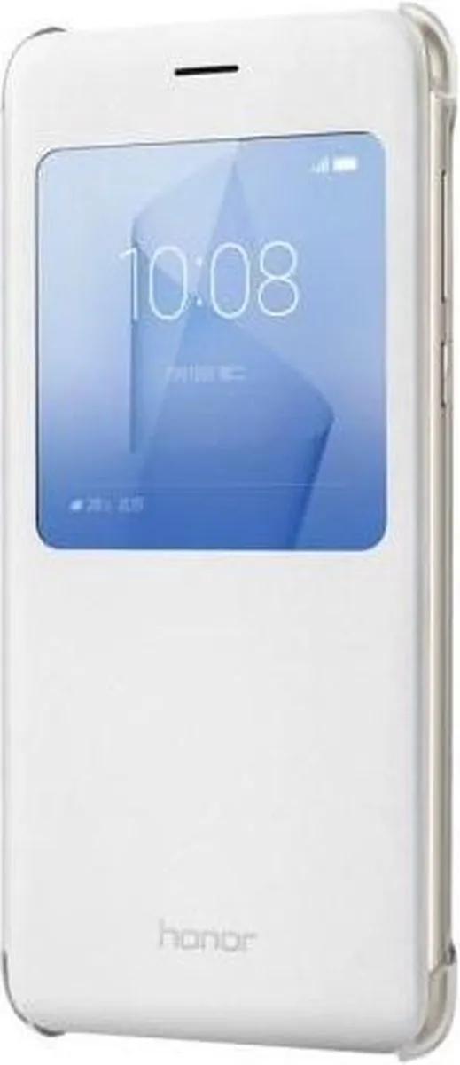 Huawei Honor 8 View Flip Cover - Wit 51991682
