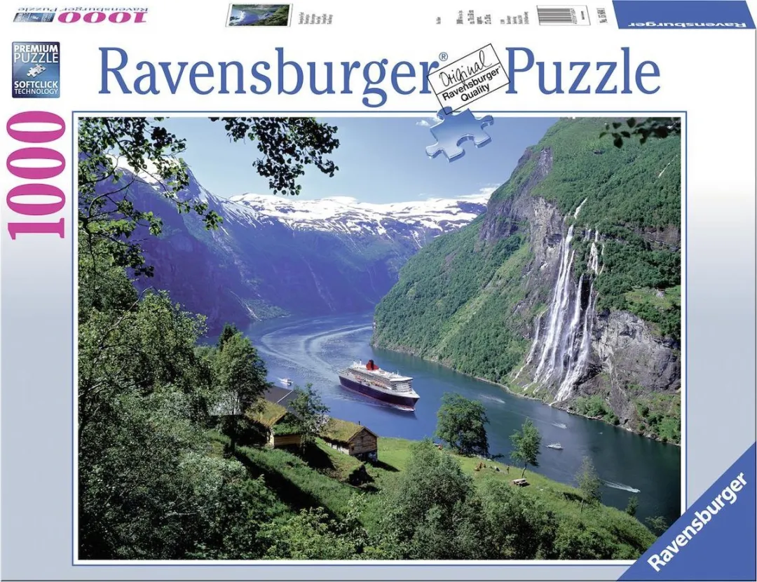 Ravensburger Noors Fjord Legpuzzel 1000 Stuks