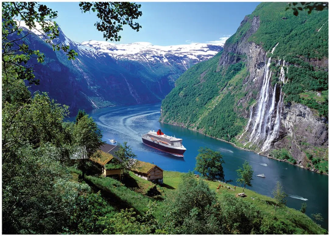 Ravensburger Noors Fjord Legpuzzel 1000 Stuks - Multicolor - afbeelding 5 van 6