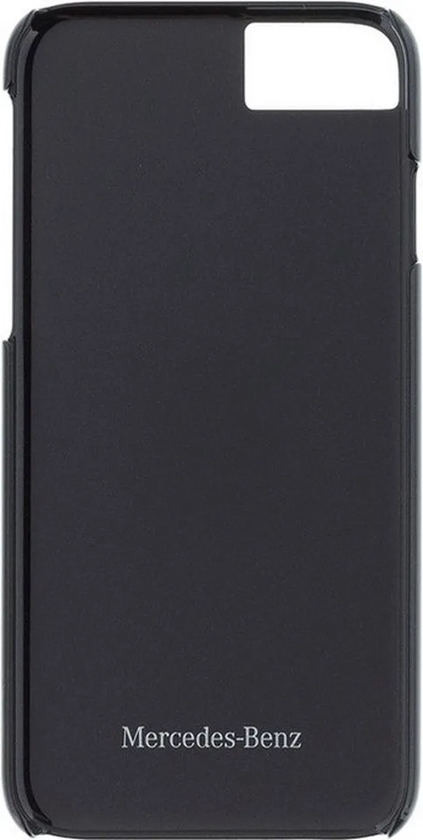 Mercedes-Benz Leather Pattern iPhone Hoes - Zwart - afbeelding 2 van 2
