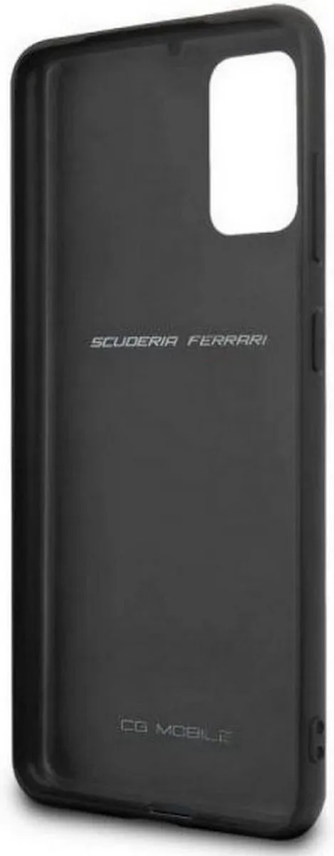 Ferrari Heritage Leather Hoesje - Samsung Galaxy S20 Plus - Rood