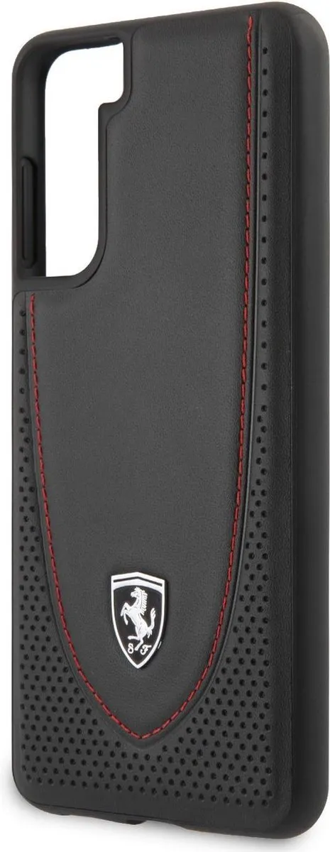 Ferrari Backcover Samsung Galaxy S21 - Zwart Stitch Line - MPN 3700740496091 - afbeelding 6 van 6