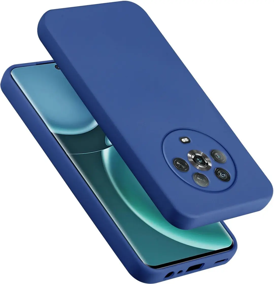 Cadorabo Hoesje geschikt voor Honor Magic 4 in LIQUID BLAUW