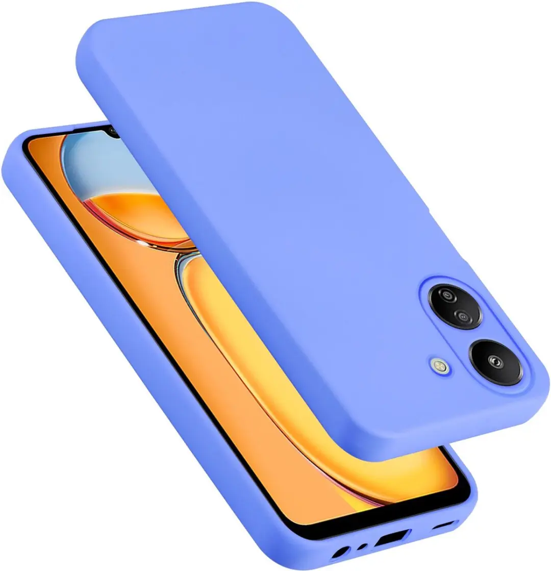Cadorabo Hoesje geschikt voor Xiaomi Redmi 13C in LIQUID LICHT PAARS