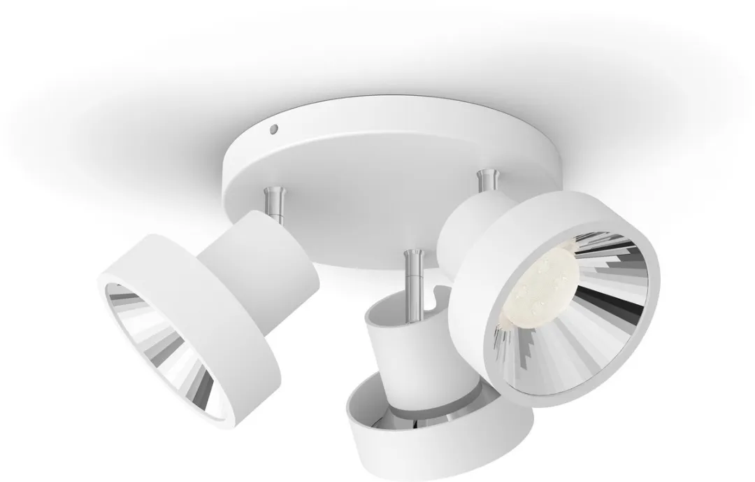 Philips myLiving Bukko Opbouwspot 3 Li Wit