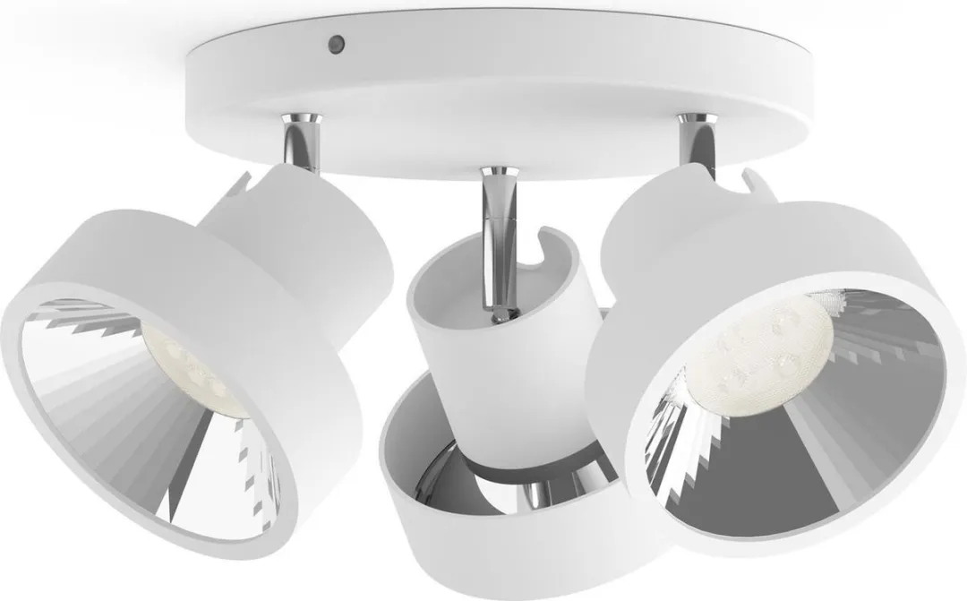 Philips myLiving Bukko Opbouwspot 3 Li Wit