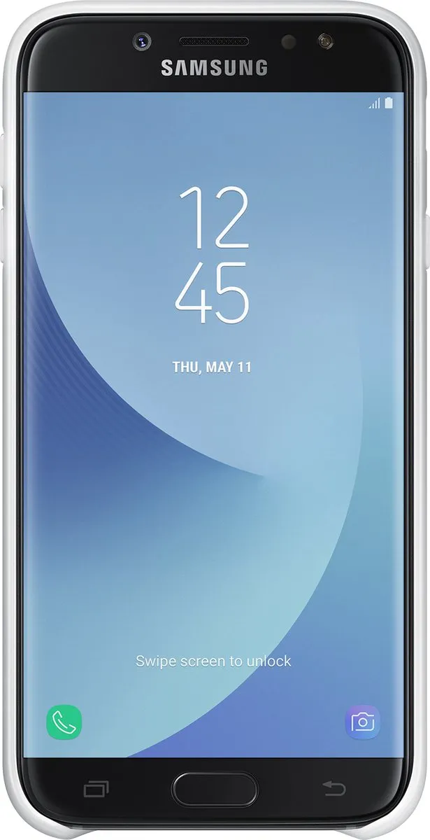 Samsung Galaxy J7 (2017) Dual Layer Hoesje - Wit - EF-PJ730CWEGWW