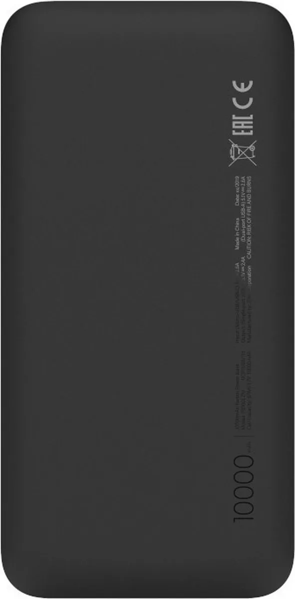 Xiaomi Redmi PowerBank 10000mAh - 37W - Zwart/Wit - afbeelding 6 van 6