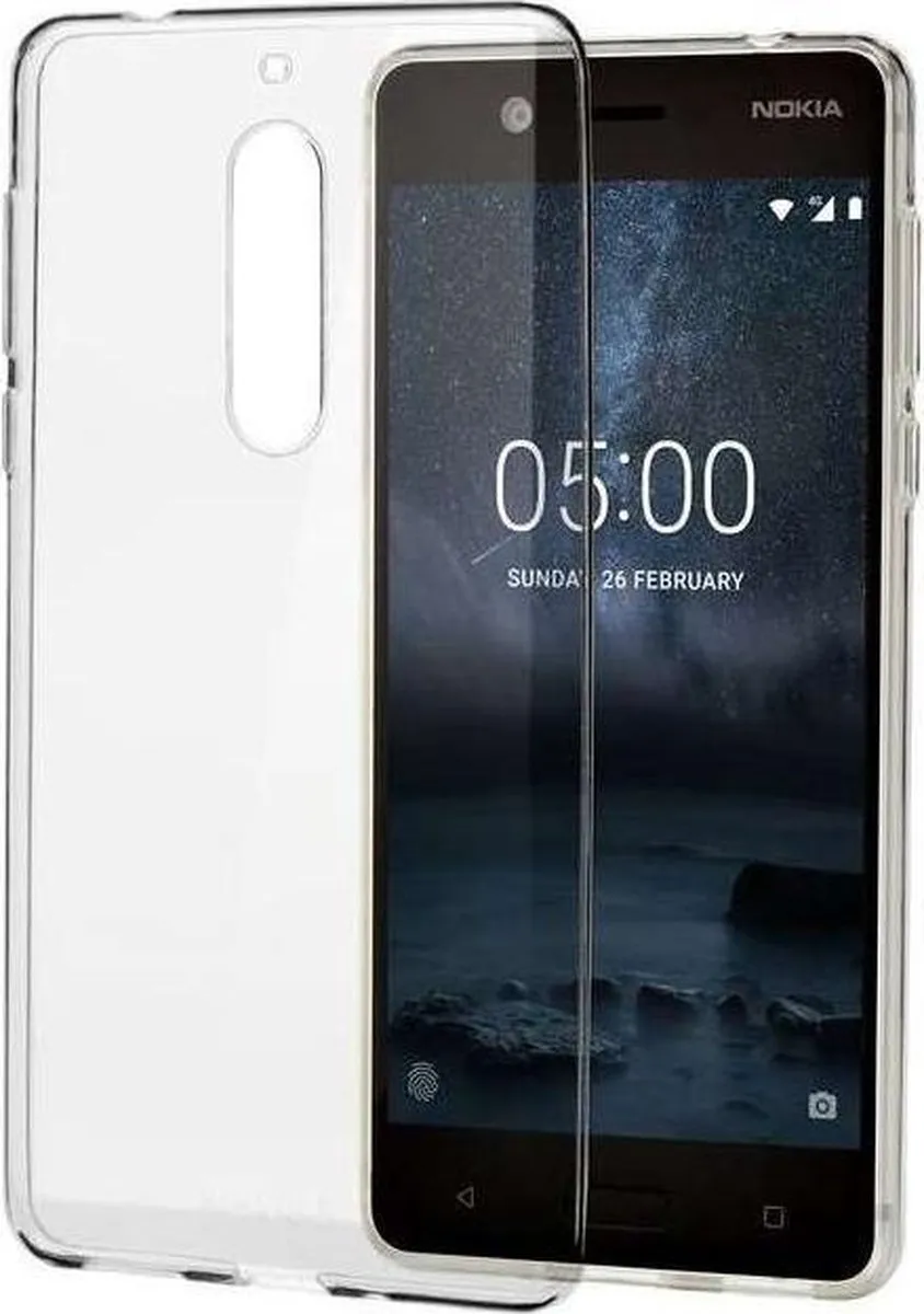 Nokia 5 Crystal Cover - Transparent - N500255601 - afbeelding 6 van 6