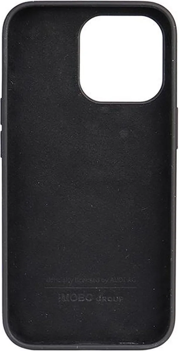 Audi Silicone Back Case iPhone 13 Pro - Zwart
