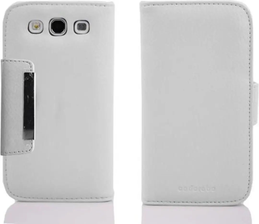 Cadorabo Hoesje geschikt voor Samsung Galaxy S3 / S3 NEO in WIT
