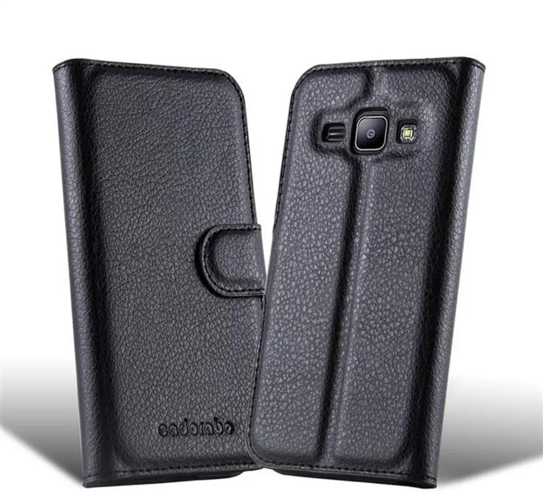 Cadorabo Hoesje geschikt voor Samsung Galaxy TREND 3 in PHANTOM ZWART
